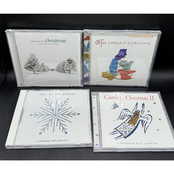 Lot of 4 Windham Hill Christmas CDs by Various Artists Excellent Condition! -D - Picture 2 of 5